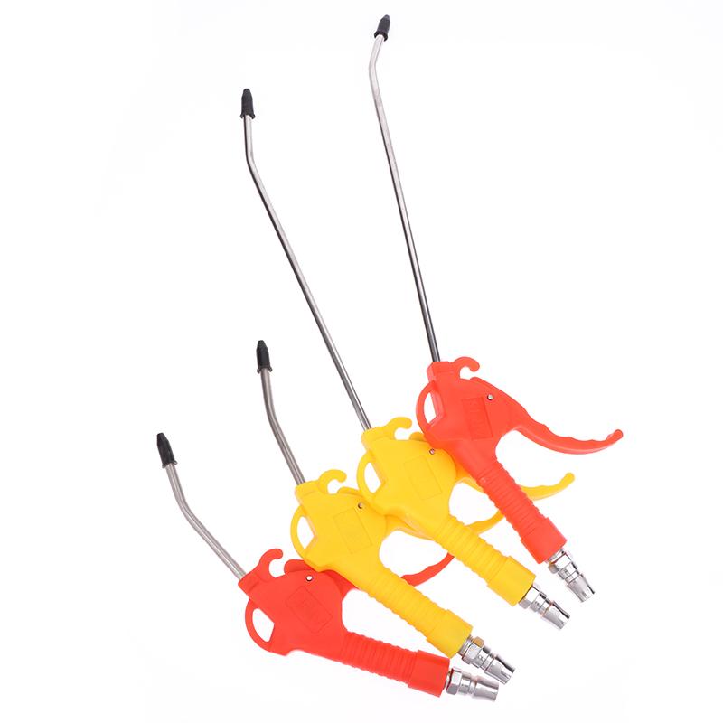 1Pc Pneumatic Hardware Tool High Pressure Dust Removal Gun Blowing Air Soot Blowing Gun Air Pump Extended Nozzles