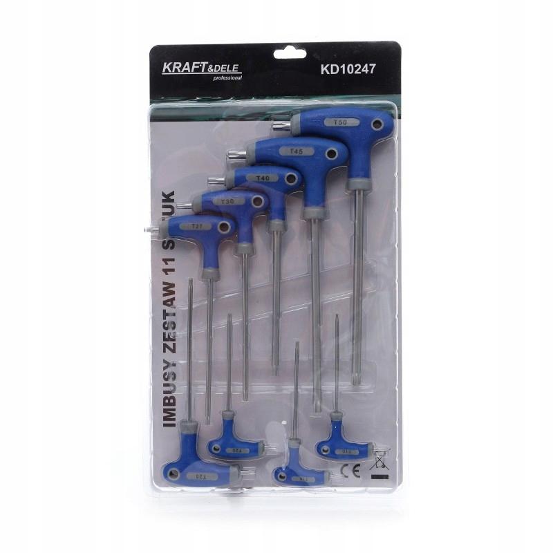Torx Allen Keys with Handle Set of 9 Kd10247