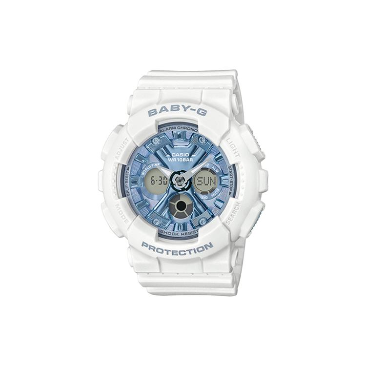 Casio Женские часы BABY-G Синие BA-130-7A2PRL BA-130-7A2PRL
