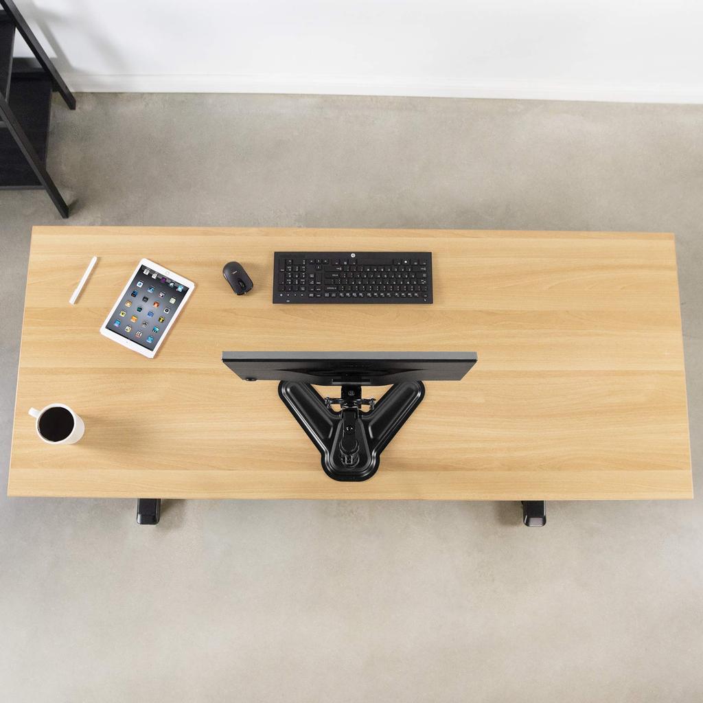 VIVO Адаптер VESA Монтажный кронштейн Комплект для преобразования с организацией кабелей Разработан для мониторов Samsung S27D590P U28D590D, S24D590PL, S24D590L, Черный,