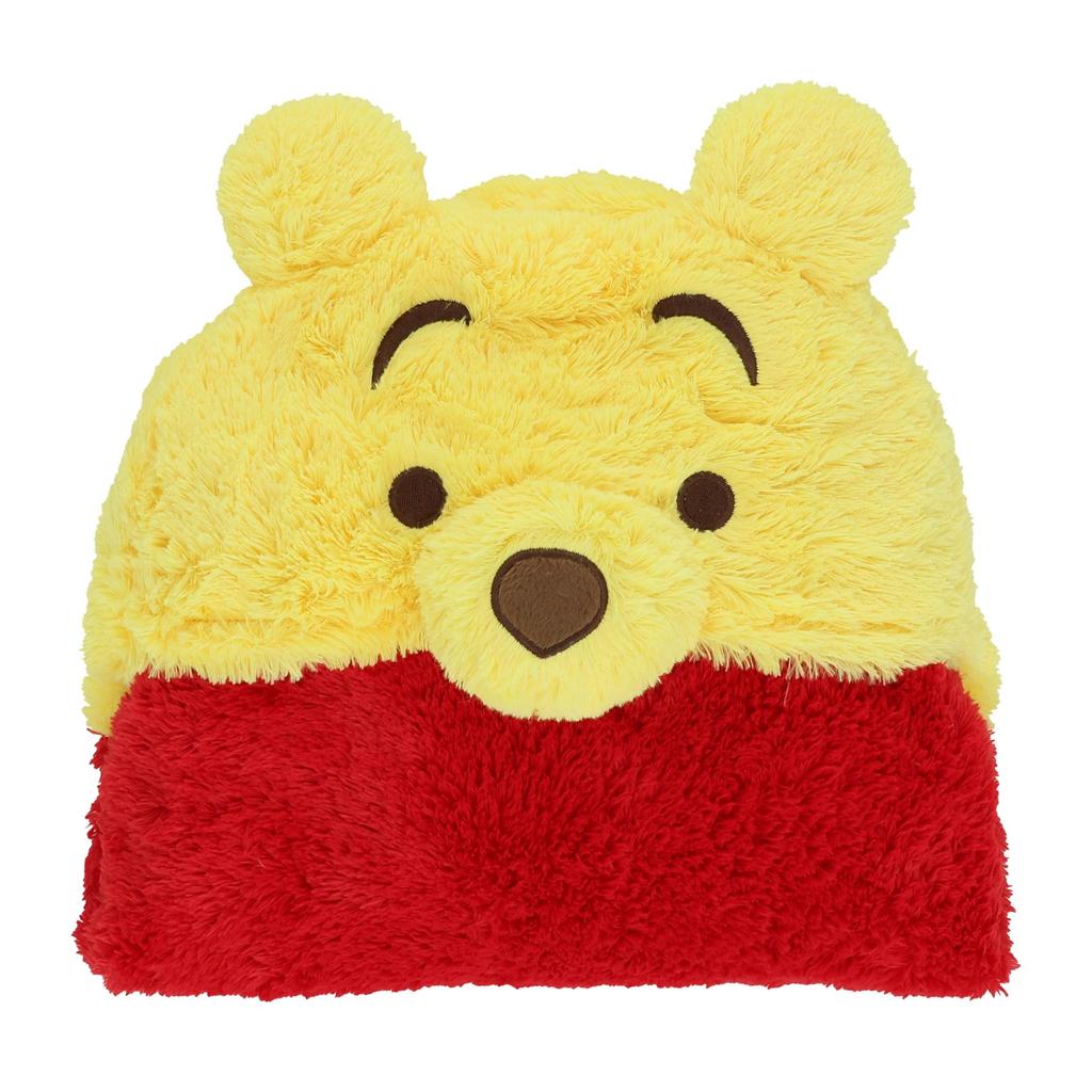 Marushin Hooded Disney Winnie the Honey Winter Product 2245035700 Blanket, Pooh, Hood, Cute, Fluffy, Stylish, Warmer, Number