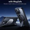 Coque de protection - E.F.CONNECTION - Pour Xiaomi Redmi A1/A2 - Antichoc - Anti-Rayures - Support Magnétique