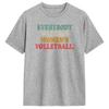 Everybody Watches Womens Volleyball TShirt Summer Popular TShirts Cotton Comfortable Oversized Tees Short Sleeve Y2K Tops
