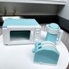 Doll Accessories Mini Kettle Miniature Bread Machine Dollhouse Microwave Oven Scene Model