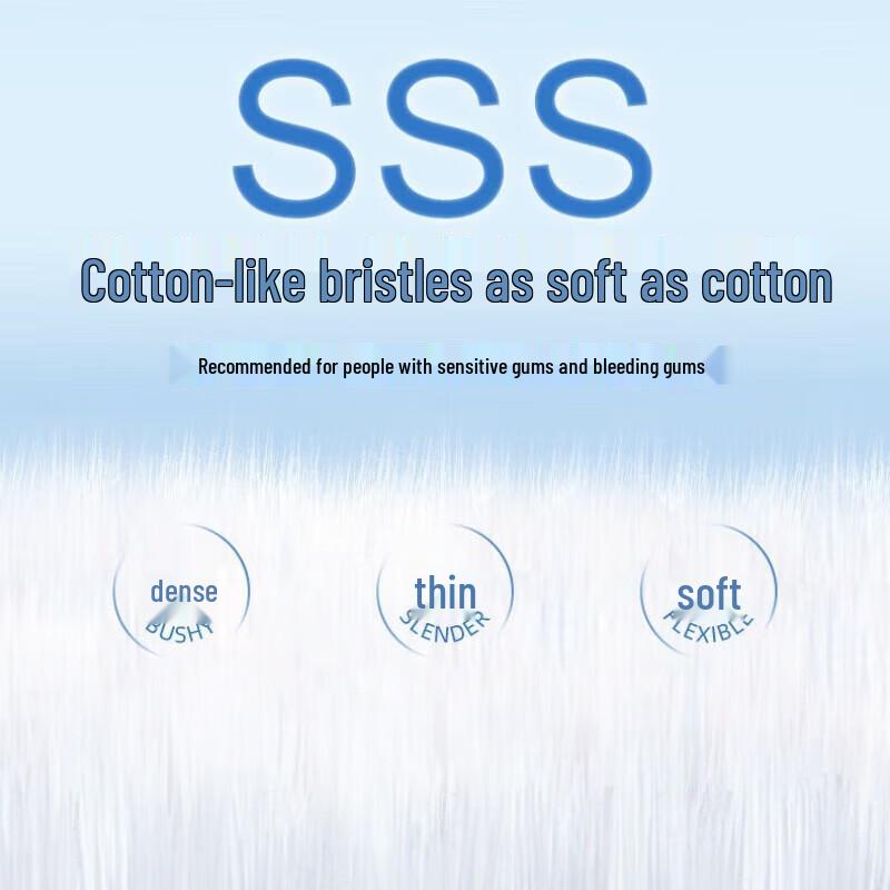 FAWNMUM Enlarged Wide Head Toothbrush