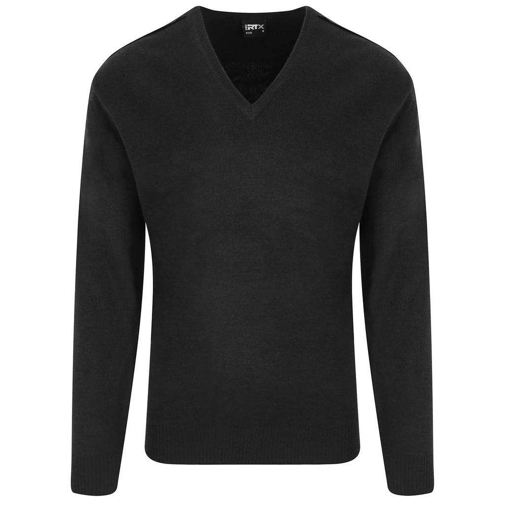 Pro RTX Mens Acrylic V Neck Sweatshirt