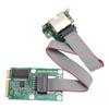 Сетевая карта Mini PCI‑E с погнутым контактом Gigabit Однопортовая Чип I210AT GBE Ethernet RJ45 Карта расширения сети