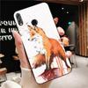 YNDFCNB Animal dog cat fox peacock watercolor painting Phone Case For Huawei Honor 8X 8A 9 10 20 Lite 30Pro 7C 7A 10i 20i
