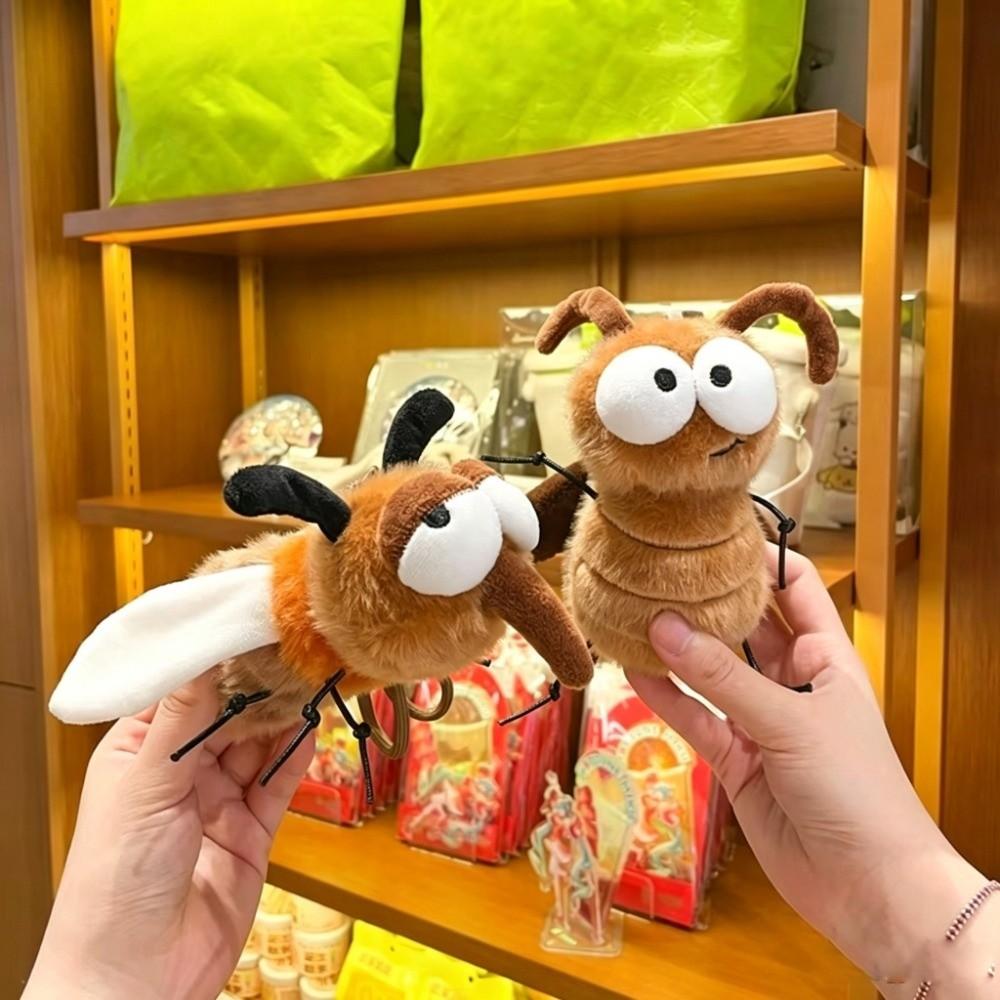 Keychain Attachment Plush Doll Pendant Pendant Style Insect Bag Charm Home Decoration