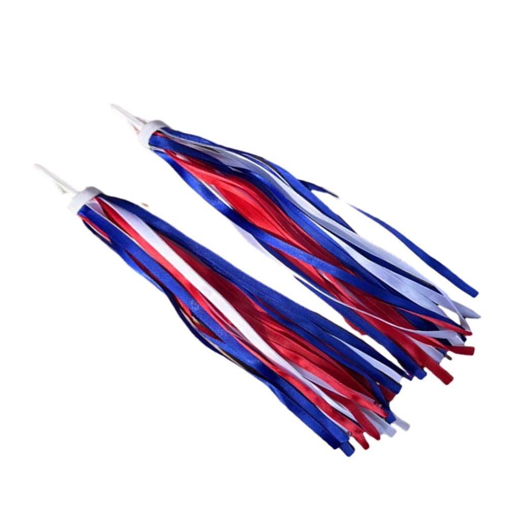 1 пара кисточек на руль, кисточки для самоката, радужные для мальчиков и девочек, набор разноцветных лент для велосипеда, ленты на ручки велосипеда