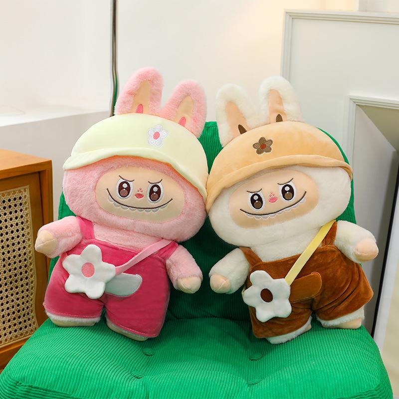 Сатчел комбинезон рабуб плюшевая игрушка маленькая ромашка рабуб кукла кукла POP MART