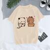 Carton Graphic T-shirt Cute Bubu Dudu T Shirt Y2k 90s Manga Shirt Women Men Funny Tshirt Gothic Harajuku Tees Tops