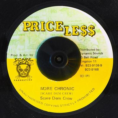 7-дюймовая пластинка SCARE DEM CREW - More Chronic NONE Цена Ниже Ямайский Регги, Ска и Даб Б/У