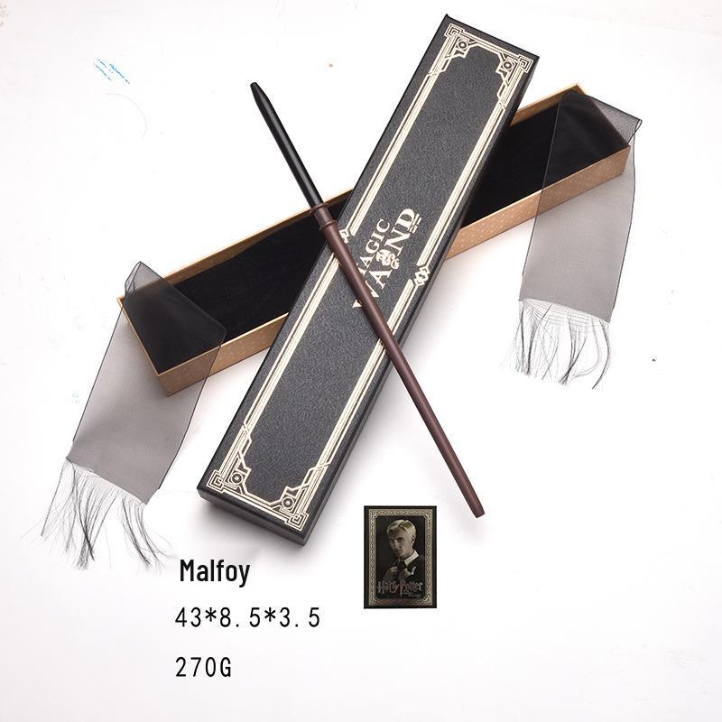 Exquisite Harry Potter Magic Wands: Hermione, Harry, Stainless Steel Core, Gift Box Included