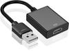 Pewesv Новый USB HDMI адаптер-преобразователь USB Display адаптер 5 Гбит/с высокоскоростной кабель-преобразователь HDMI 1080P совместимый аудиовыход дисплей