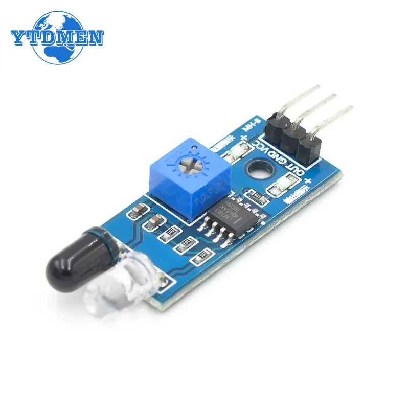 10PCS IR Infrared Obstacle Avoidance Sensor Module for Arduino Smart Car Robot 3-Pin Reflective Photoelectric High-quality