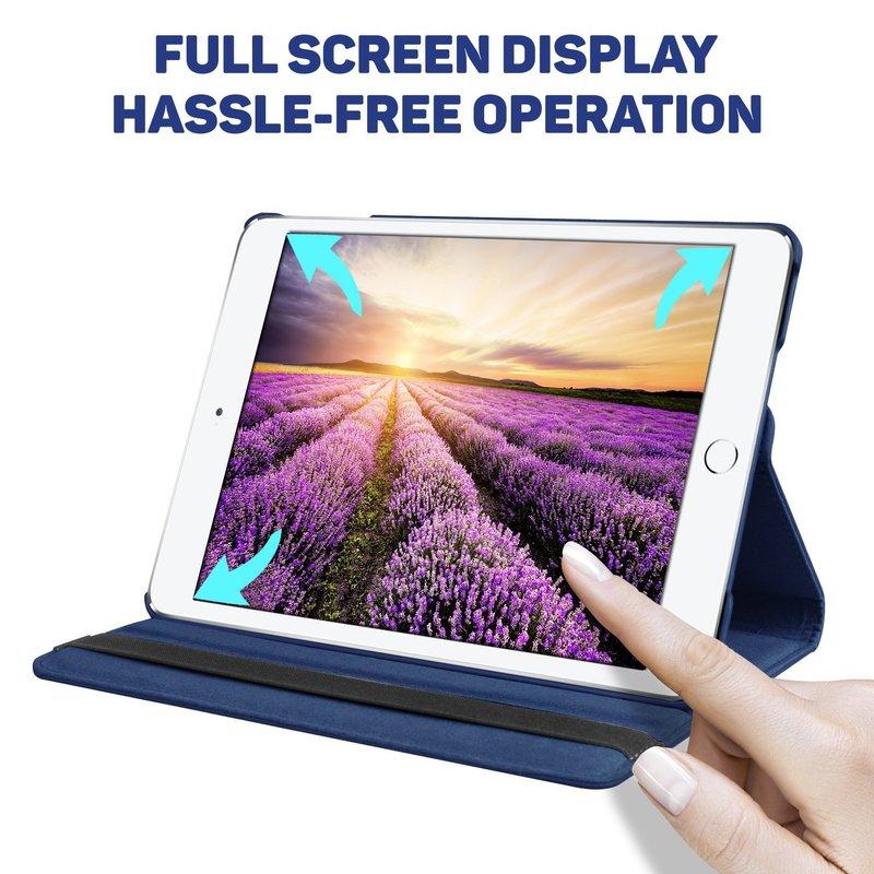 Чехол для iPad 10,2 Air 2 Air 1 iPad 9,7 2018 2017, чехол A1822 A1823 A1893 A1954, чехол 5-го, 6-го поколения, вращающийся на 360 градусов, чехол