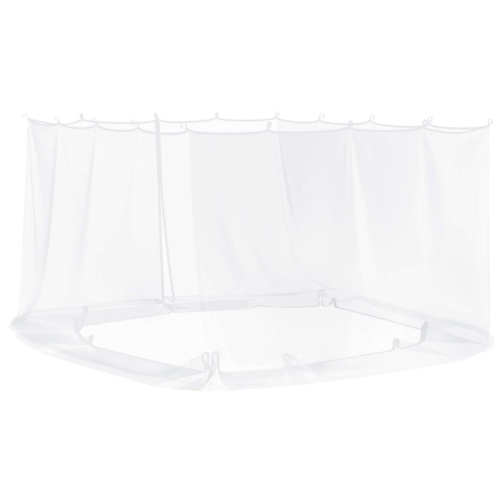 Mosquito Net for Gazebo 220 Mesh White 3.6 x 3 x 2 cm