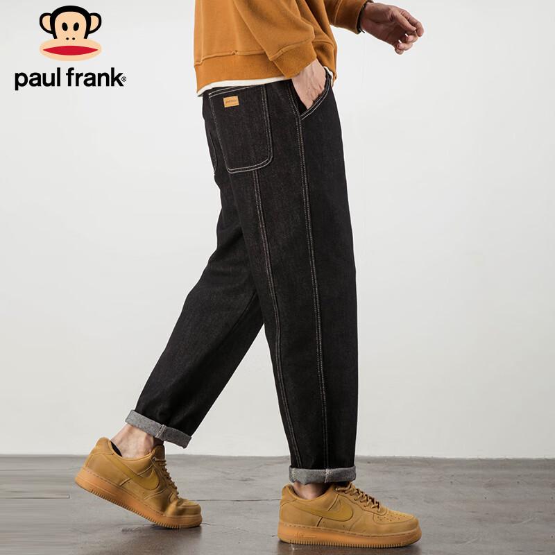 paul frank Мужские свободные джинсы из денима прямого кроя
