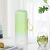Creative Gradient Design Thermos Cup Leak-Proof High Appearance Insulated Cup Stainless Steel Double Lid Cup Daily Use