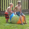 Inflatable Water Jet Ball 1PCS Summer Beach Play Ball Outdoor Water Play Lawn  Children  In The Water Without Toys