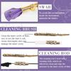 Vesici Flute Cleaning Kit, Flute Accessories, All-in-One Flute Cleaner Kit, Maintenance Kit, Care Kit, Includes Flute Cleaning Brush, Flute Cleaning R