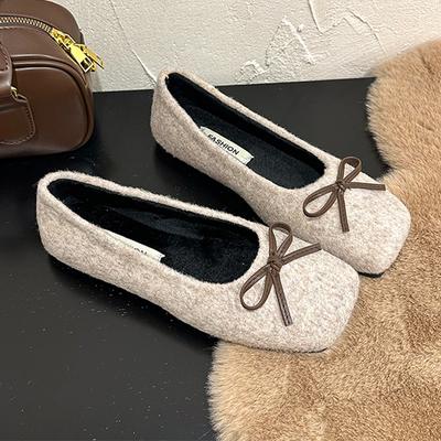 Модные балетки Женские лоферы Туфли Квадратный носок Балетки Туфли-лодочки Мода Платье Осень Уютные сандалии 2025 Повседневные Новые Спортивные Женские Туфли