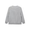 Li Ning Wade Series Printed Solid Pullover Sweatshirt Men Sweatshirts Flower-Gray Light-Gray AWDS189-4