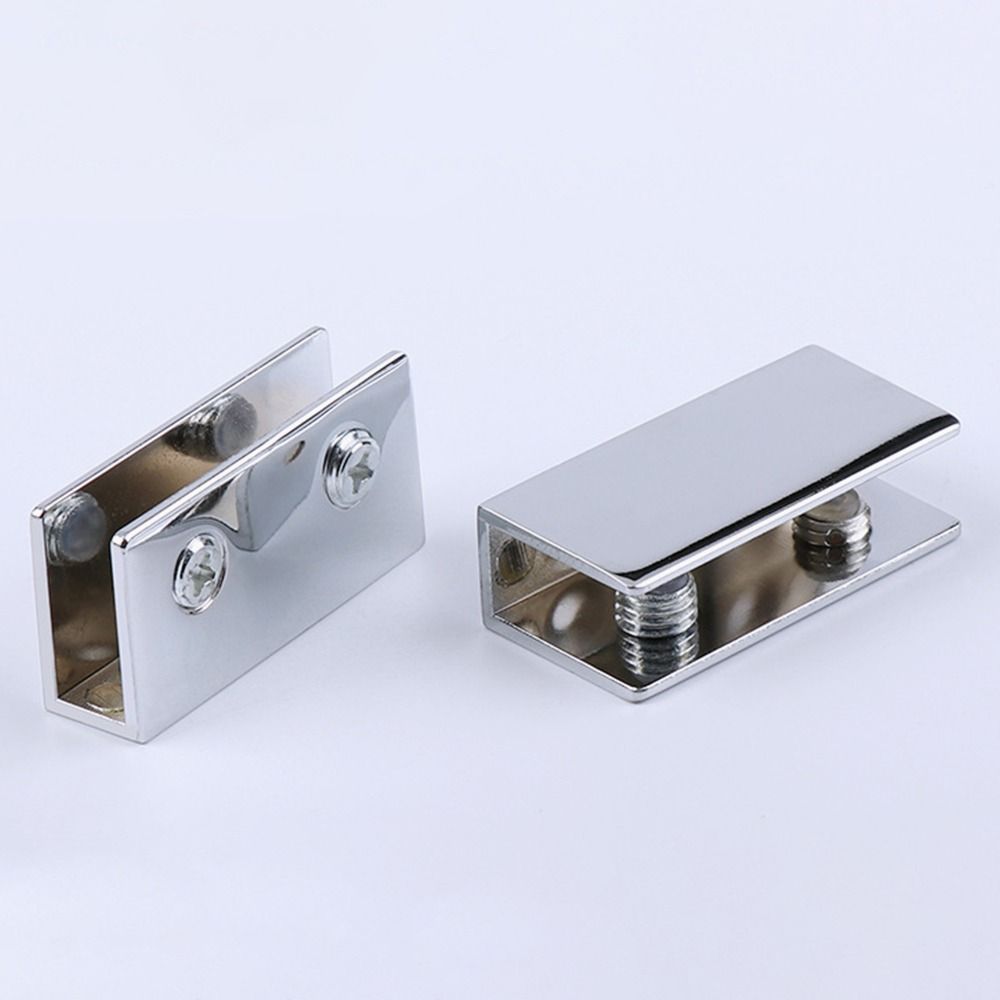 Thicken Furniture Hardware For 6-12mm Panel Bracket Shelves Clips Shelf Holder Support Glass Clamp