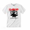 Футболка RANCID Панк-рок футболка Мужская 100% Хлопок Белая Унисекс Футболка, Круглый вырез