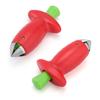 Creative Design Stem Removal Device Stainless Steel Fruit Stem Remover Strawberry Huller  Food Prep