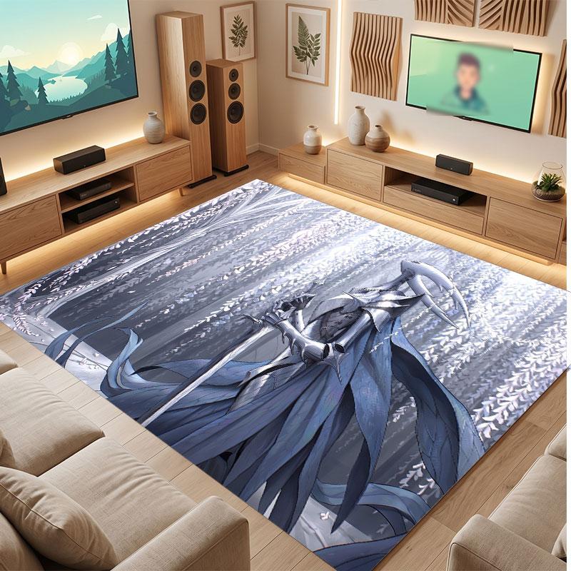 Hollow Knight Rug Soft Thick Non Slip Floor Carpet for Bedroom Living Room Home Decor