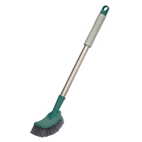 Глубокая очистка, гибкий, полезный, легкий в очистке, противоскользящий, эргономичный очиститель для унитаза, скруббер