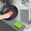 Silicone Sink Splash Guard Can Be Cropped Sucker Faucet Splash Pad Oil-Proof Non-Slip Faucet Mat Splash Catcher Bathroom