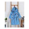 Hooded 100% Cotton Children's Bathrobe Outlet Product/ Dino