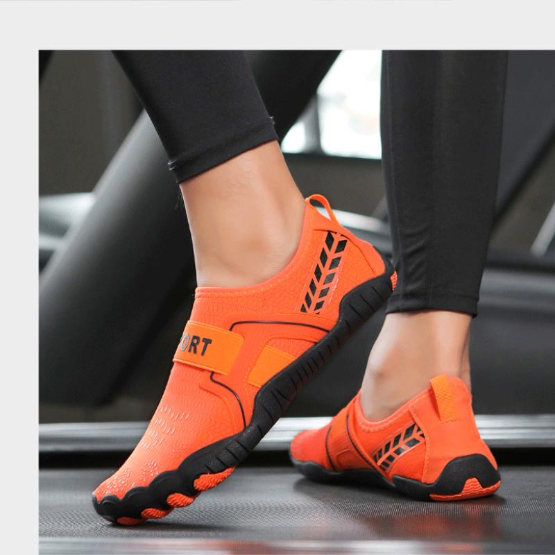 Upstream Aqua Shoes для мужчин и женщин Обувь для плавания босиком в воде Быстросохнущие пляжные сандалии Фитнес-обувь для йоги Река Море Дайвинг Серфинг Забродные кроссовки 