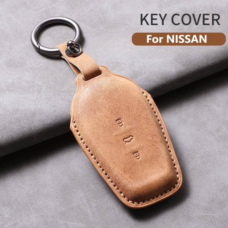 Кожаный чехол для брелока автомобильного ключа Nissan N7 N7 Pro N7Max, корпус чехла для ключа, защита ключа, прочный чехол-брелок, аксессуары