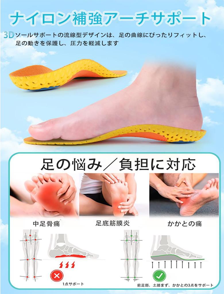 YONIKO Идеально для стояния, Плоскостопие, Мягкая амортизация, Идеально для и на каждый день, Регулируемые, Унисекс, XS Стельки, Снимающие усталость, Амортизирующие,