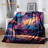 Universe Space Stars Black Hole Galaxy Earth Milky Way Soft Blanket,Soft Throw Blanket for Home Bedroom Bed Sofa Cover kid Gift