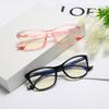 Anti-blue Light Glasses Fashion Cat Eye Eyewear Women Men Luxury Eyeglasses Blue Light Blocking Man Lady Computer Eyeglas