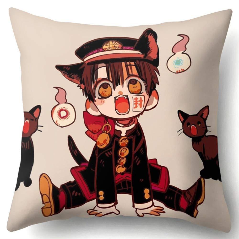 Наволочка Ханако-кун, аниме, подушка с вентилятором внутри, холщовая наволочка восьмого поколения, украшения дома