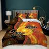 Lizard Print Three-Piece Fashion Kit Quilt Cover Bedding Factory Direct Sales