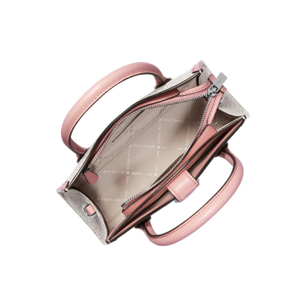 New MICHAEL KORS Gabby Polyester Handbag, Shoulder Bag, Crossbody Bag Small Women's Gray & Pink 35S3S5GS5B-640