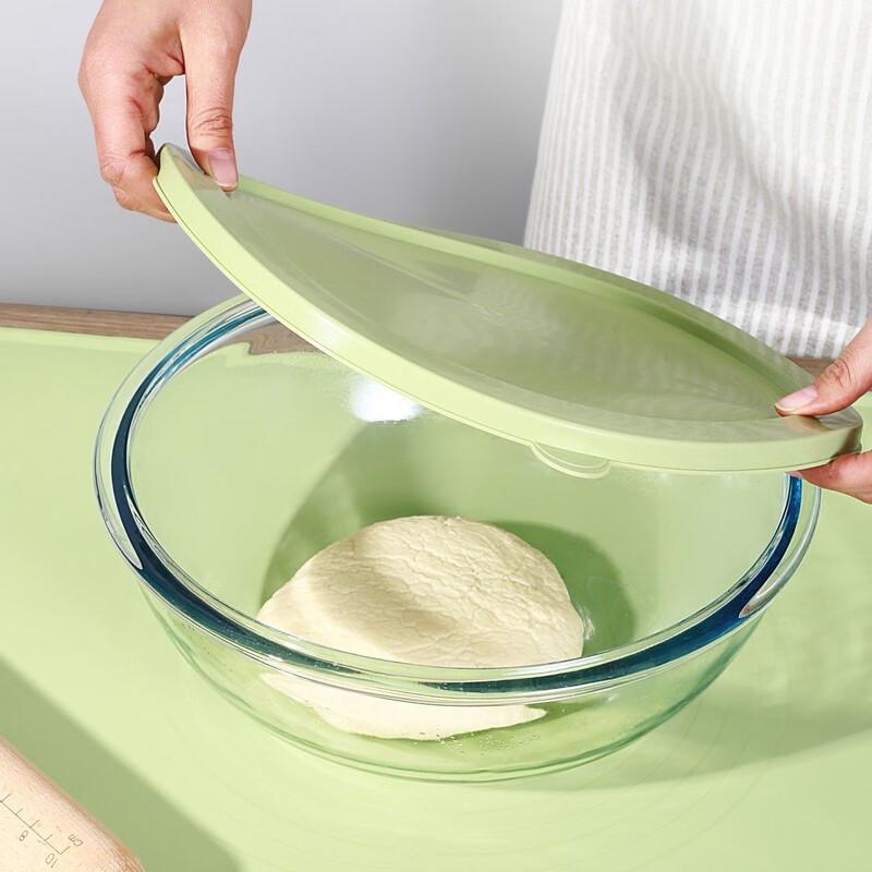 Большая керамическая миска для замешивания и расстойки теста объемом 6500 мл