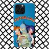 Мультяшный F-Futuramas Чехол для телефона для iPhone 17 Air 16 16E 15 14 Plus 13 Mini 12 11 Pro Max 7 8 + SE 2020 Мягкий чехол Fundas 17 Air