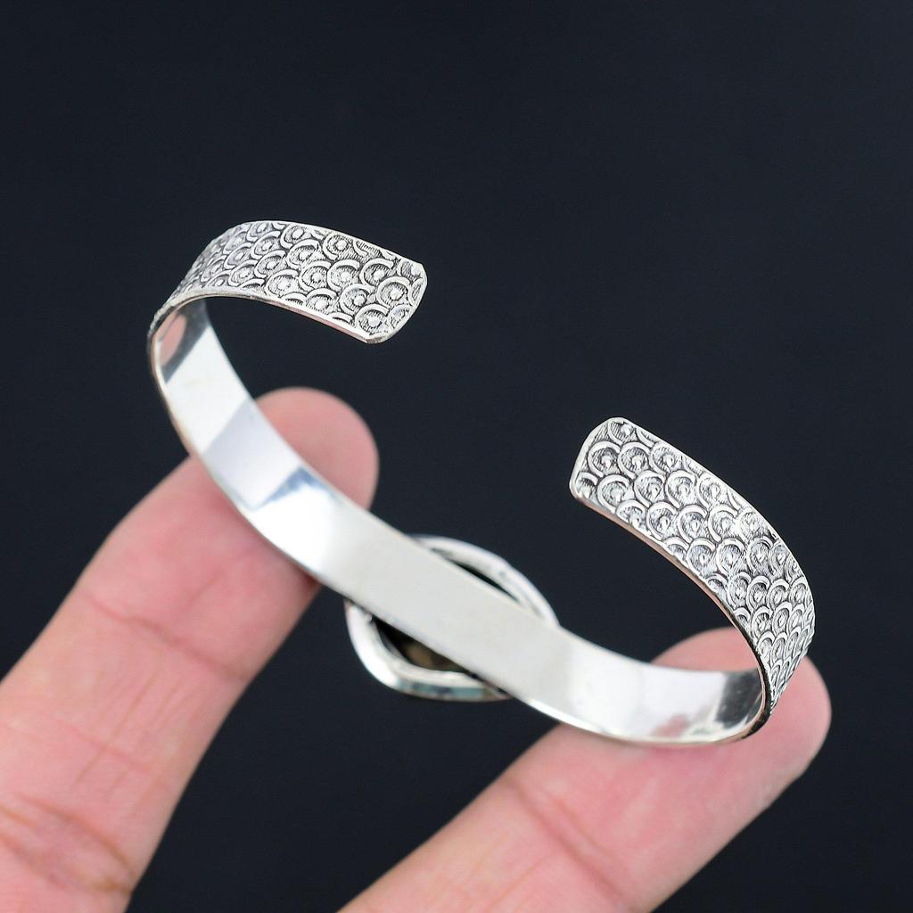 Распродажа ко Дню дочерей Стерлинговое серебро Бронзит Драгоценный камень Элегантный браслет для жены Свадебный