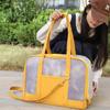 Cat Bag for Easy Outdoor Use Large Capacity Pet Transparent and Simple Pet Shoulder Bag Small Animal Carrier