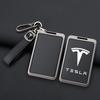 Автомобильная наклейка Tesla Мода Цинк Автомобильный сплав Умная NFC-карта Чехол для ключа Защитная оболочка Брелок Аксессуар для стайлинга автомобиля Для Tesl