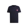 Originals Trefoil Solid Logo Crewneck T-Shirt Men Tops Legend-Blue HC7161