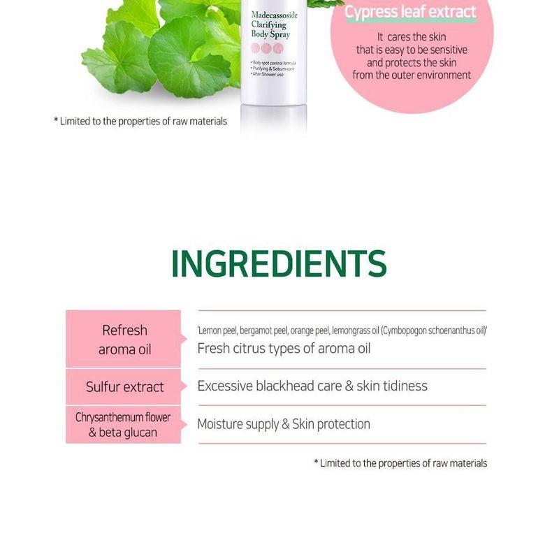 PETITFEE - Koelf Madecassoside Clarifying Body Spray 150ml